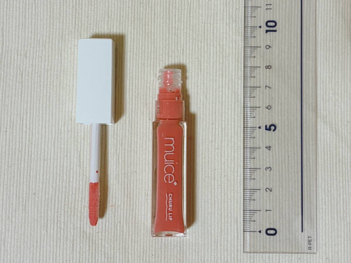matsukiyo muice マツキヨ ミュアイス ちゅるリップランパー MC02 いちごミルキーラテ 本体 定規