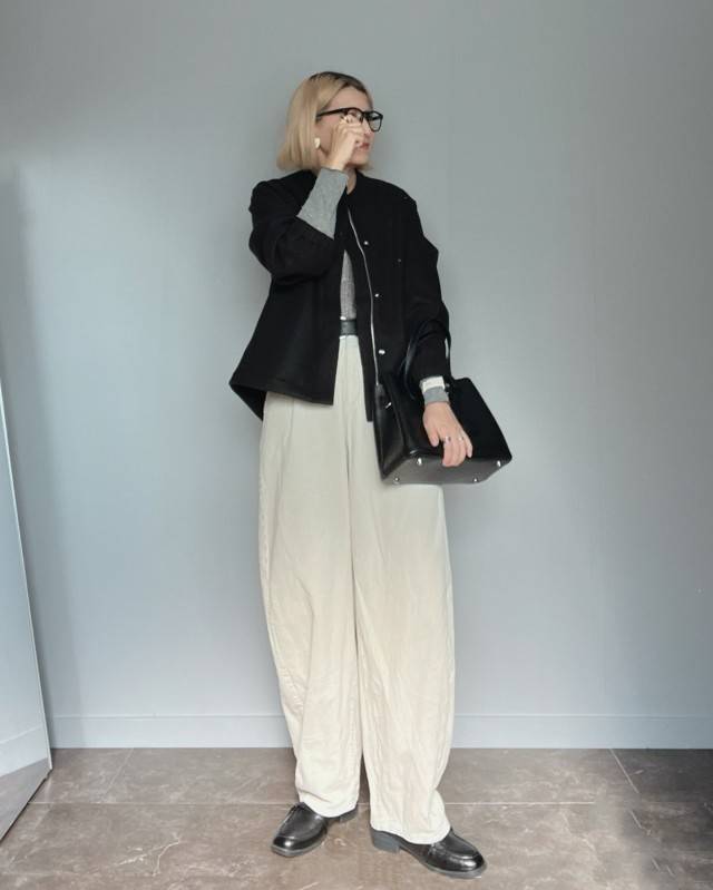 モノトーンコーデ