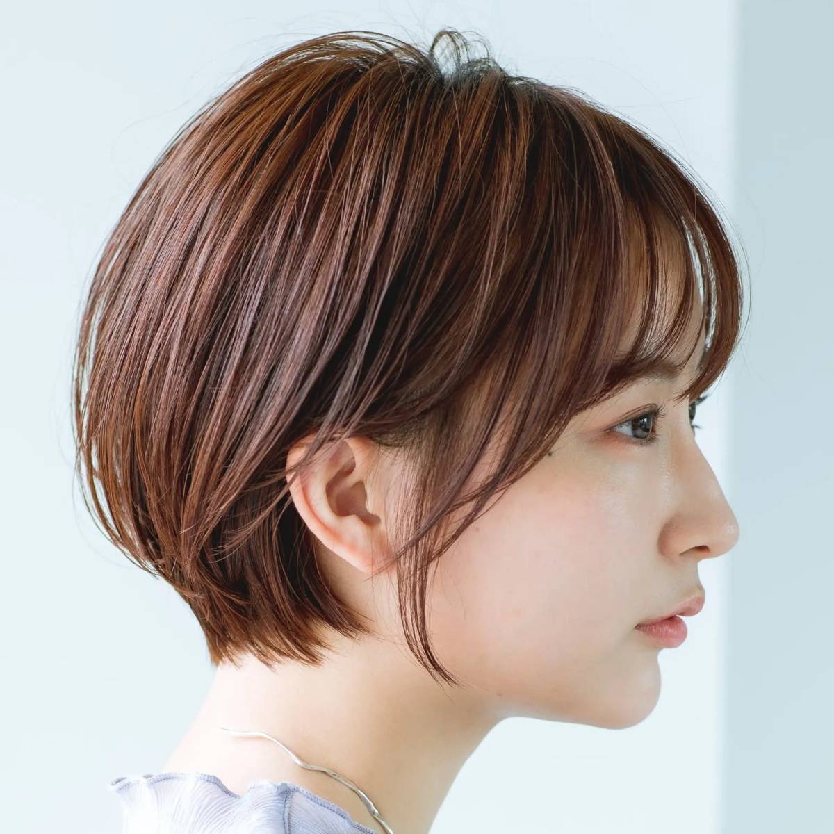 まとまり感丸みショート