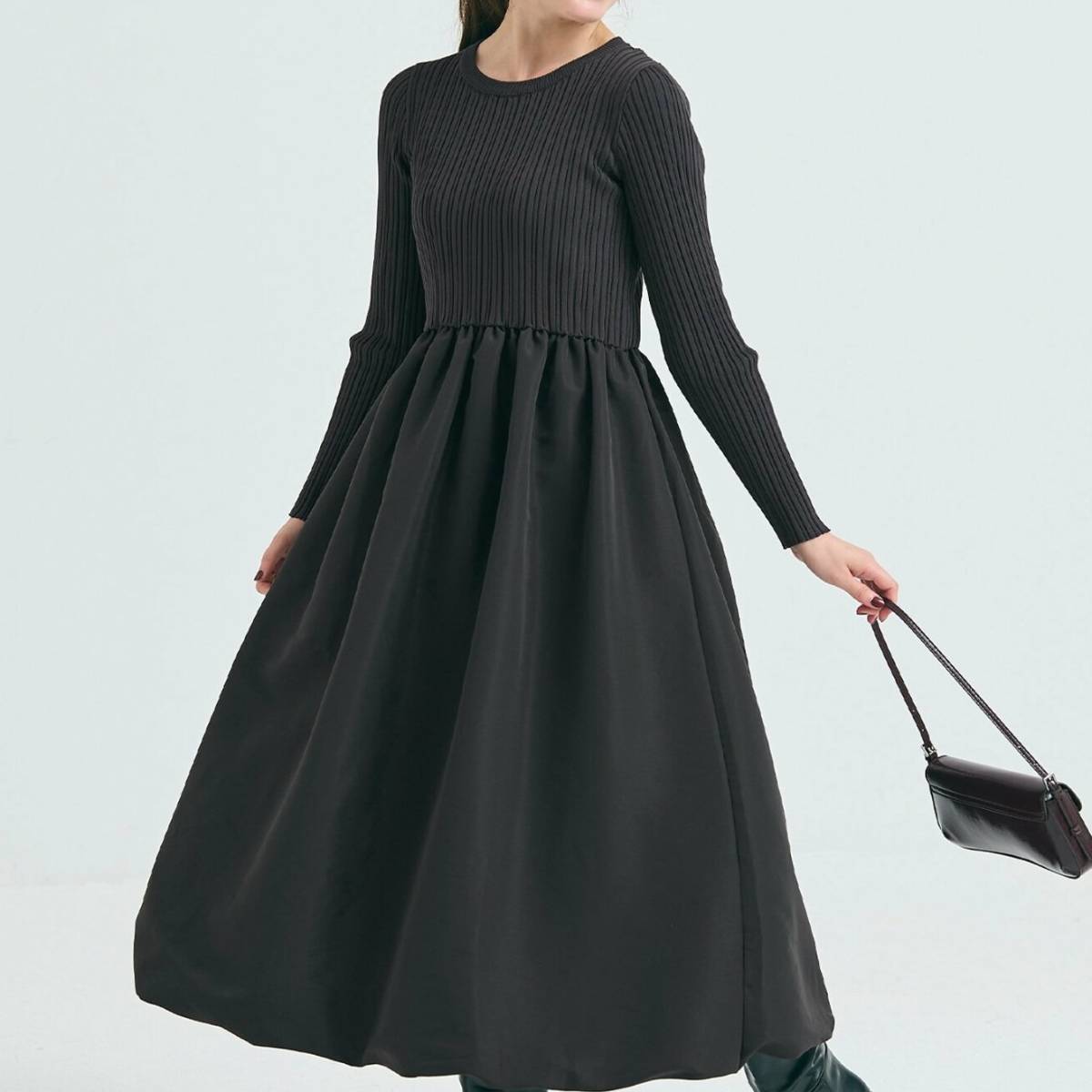 coca バルーンスカートドレス