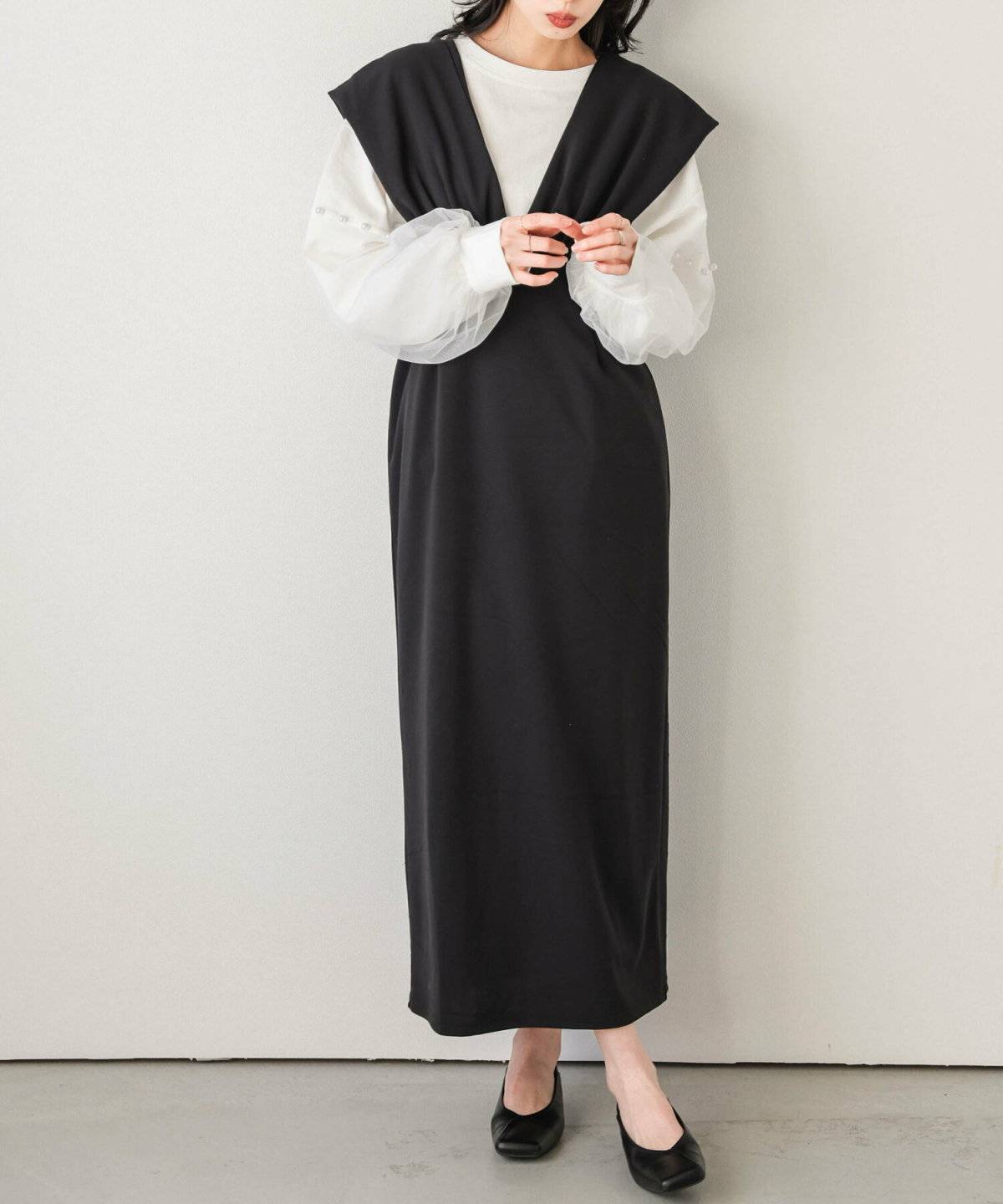 スウェットを着た女性