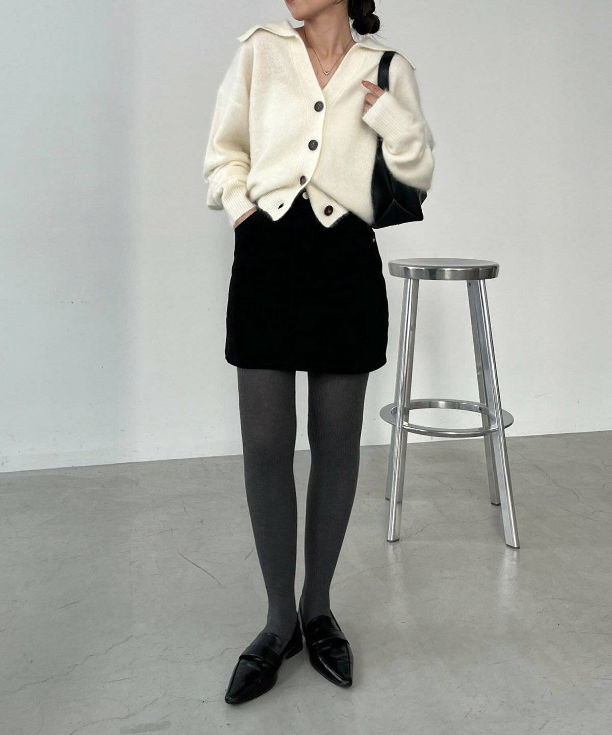 ミニスカートコーデ