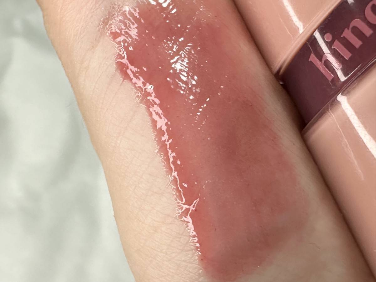 hince ロウグロウジェルティント R006ロウグレープ スウォッチ画像