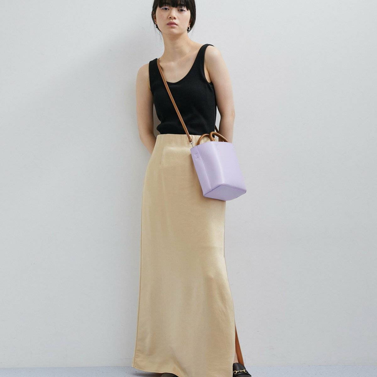 マーメイドスカートコーデ