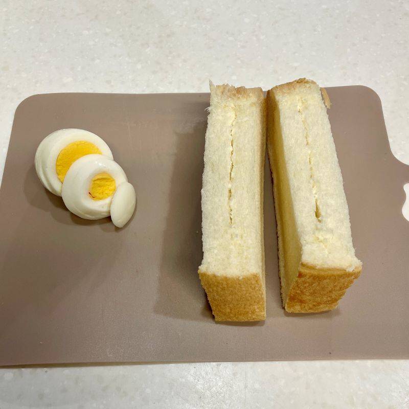 ヤマザキ公式の「ポテたまサラダのふかふわよくばりサンド」のレシピ