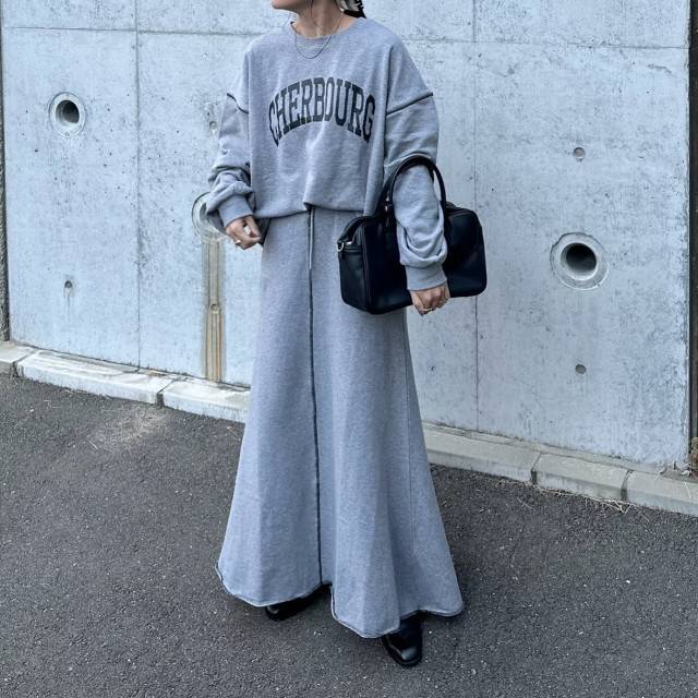 スウェット素材のセットアップを選ぶ!