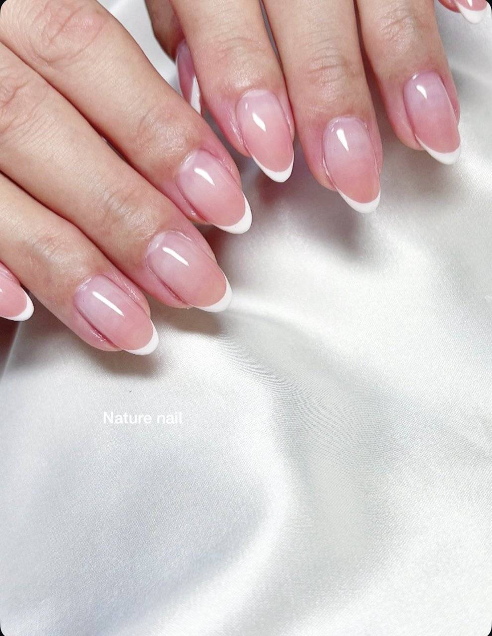ミルキーピンクネイル