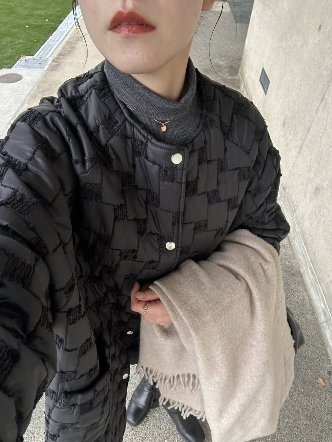 「lawgy」キルティングジャケット