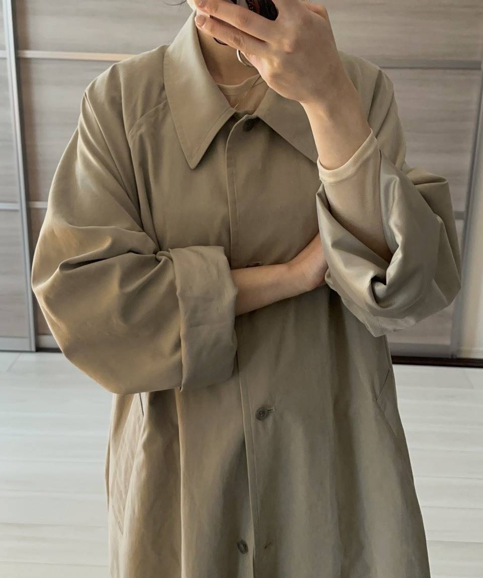 トレンチコートコーデ