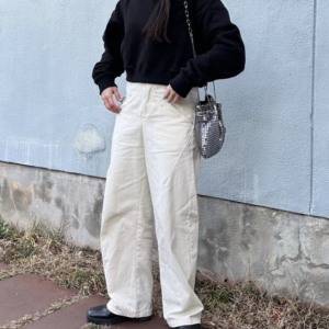 どんなボトムでもバランス上手に♪「ショート丈スウェット」で叶う旬シルエット