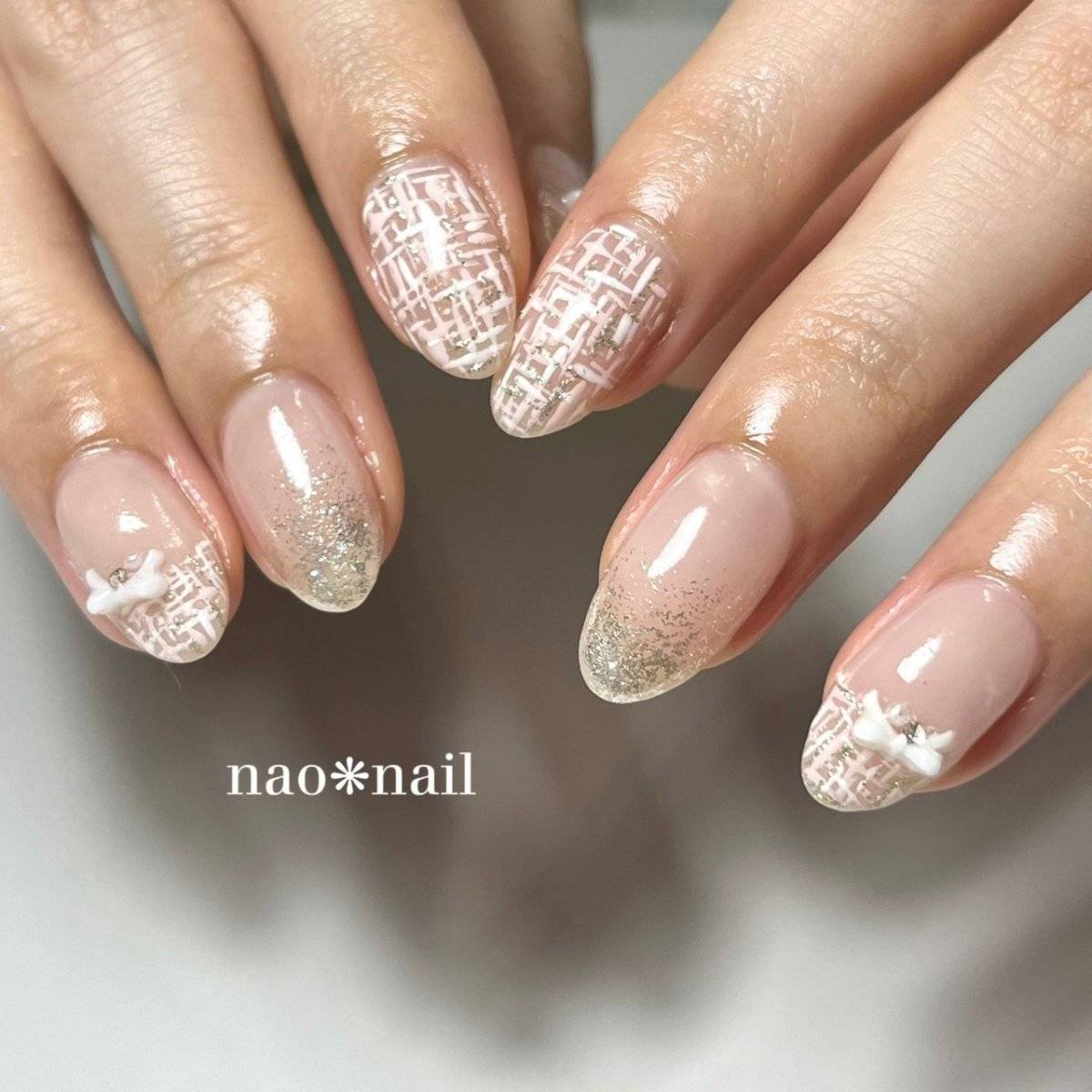 ヌーディーベージュネイル