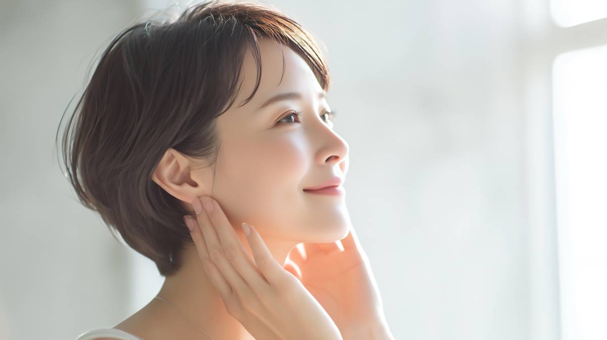 爽やかで親しみやすい顔タイプフレッシュの女性