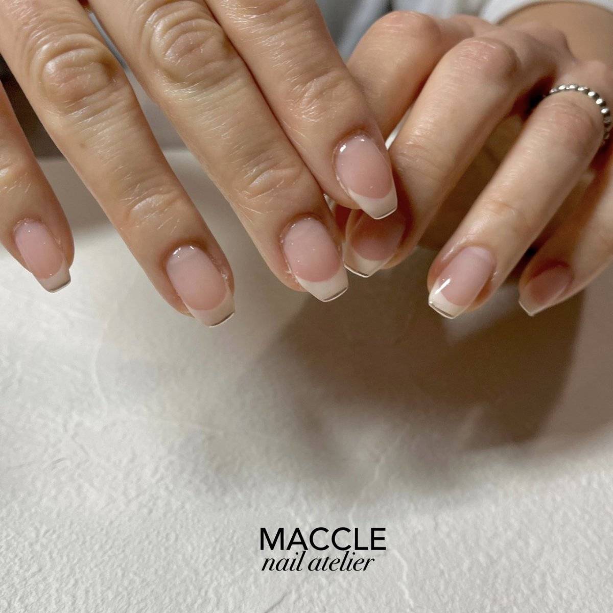 ヌーディーピンクネイル