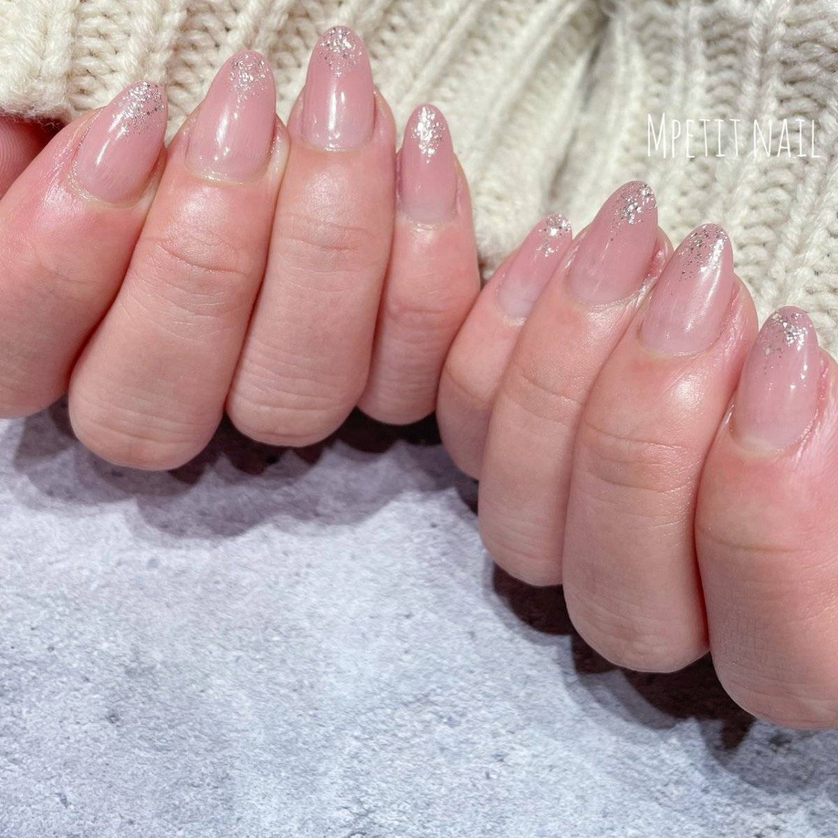 ヌーディーピンクネイル