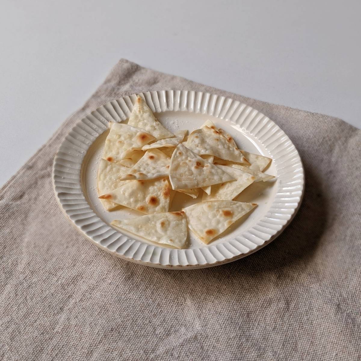 モランボン公式の「餃子チップス」のレシピ