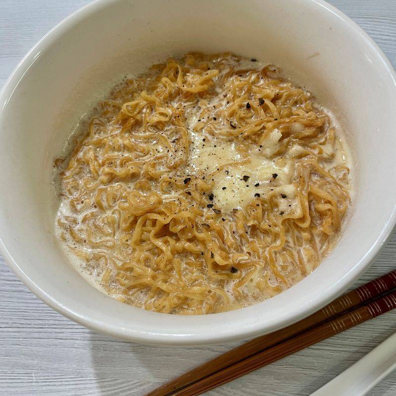 チキンラーメン公式の「ミルチキ」のレシピ