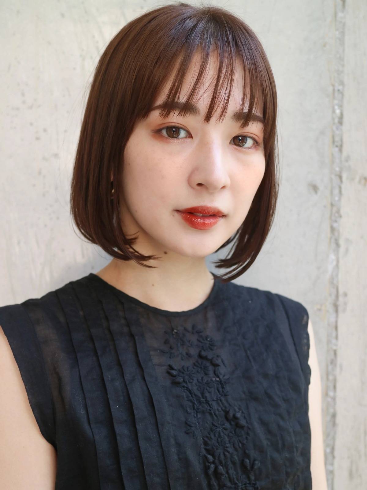 上品見えまとまりボブ