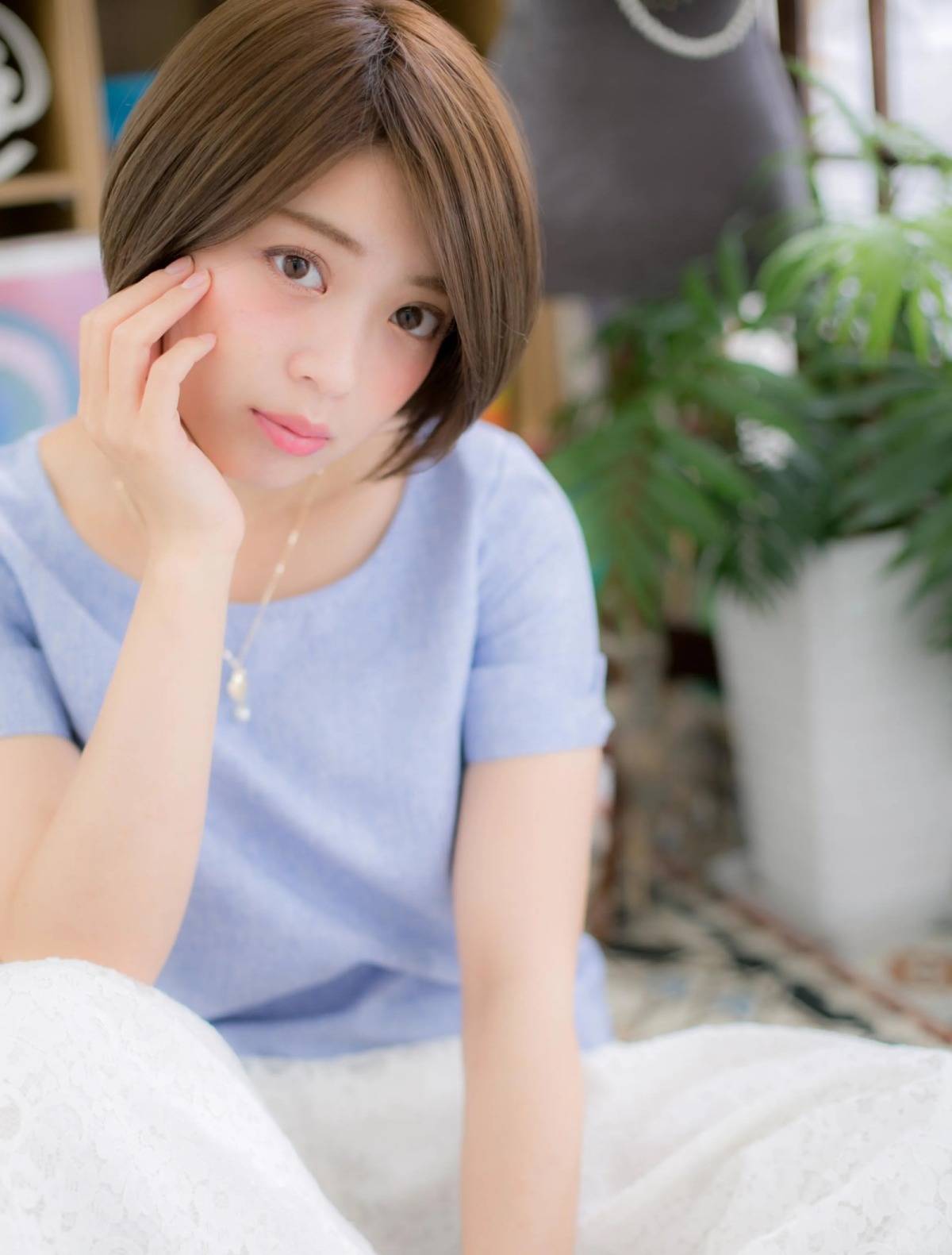 ボリュームレスなボブ