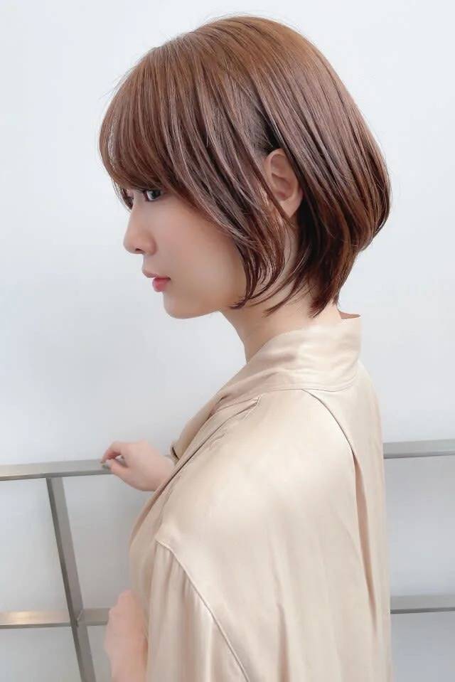 ひし形シルエットボブ