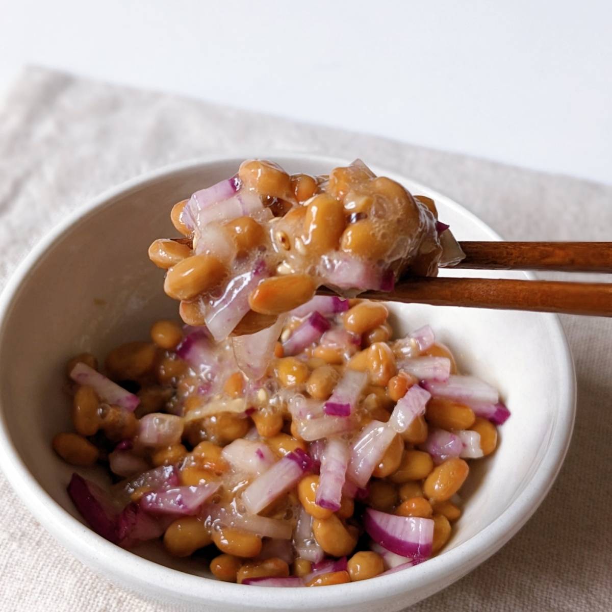 タカノフーズ公式の「漬け物納豆」のレシピ