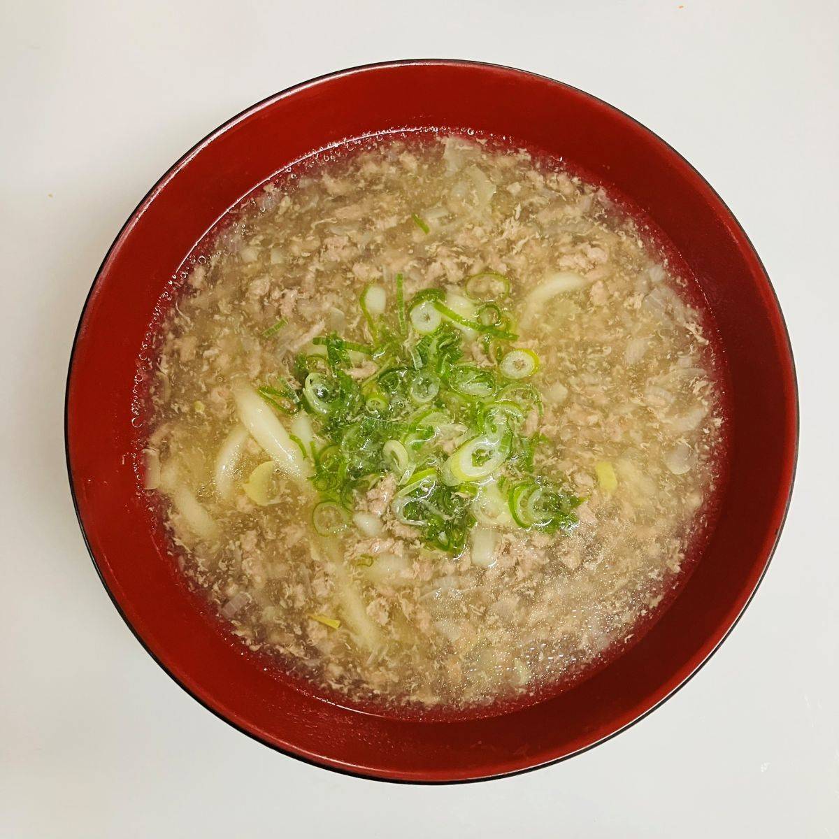 テーブルマーク公式の「鶏塩しょうがあんかけうどん」のレシピ