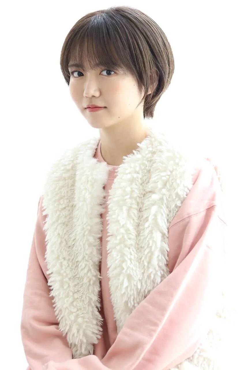 まとまり感丸みショート