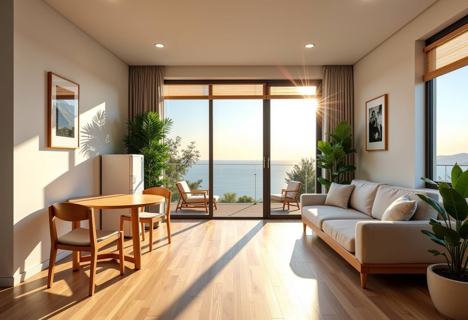 ダイニング　幸運　木の家具