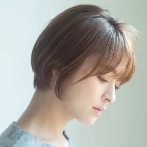  やわらか丸みショート 