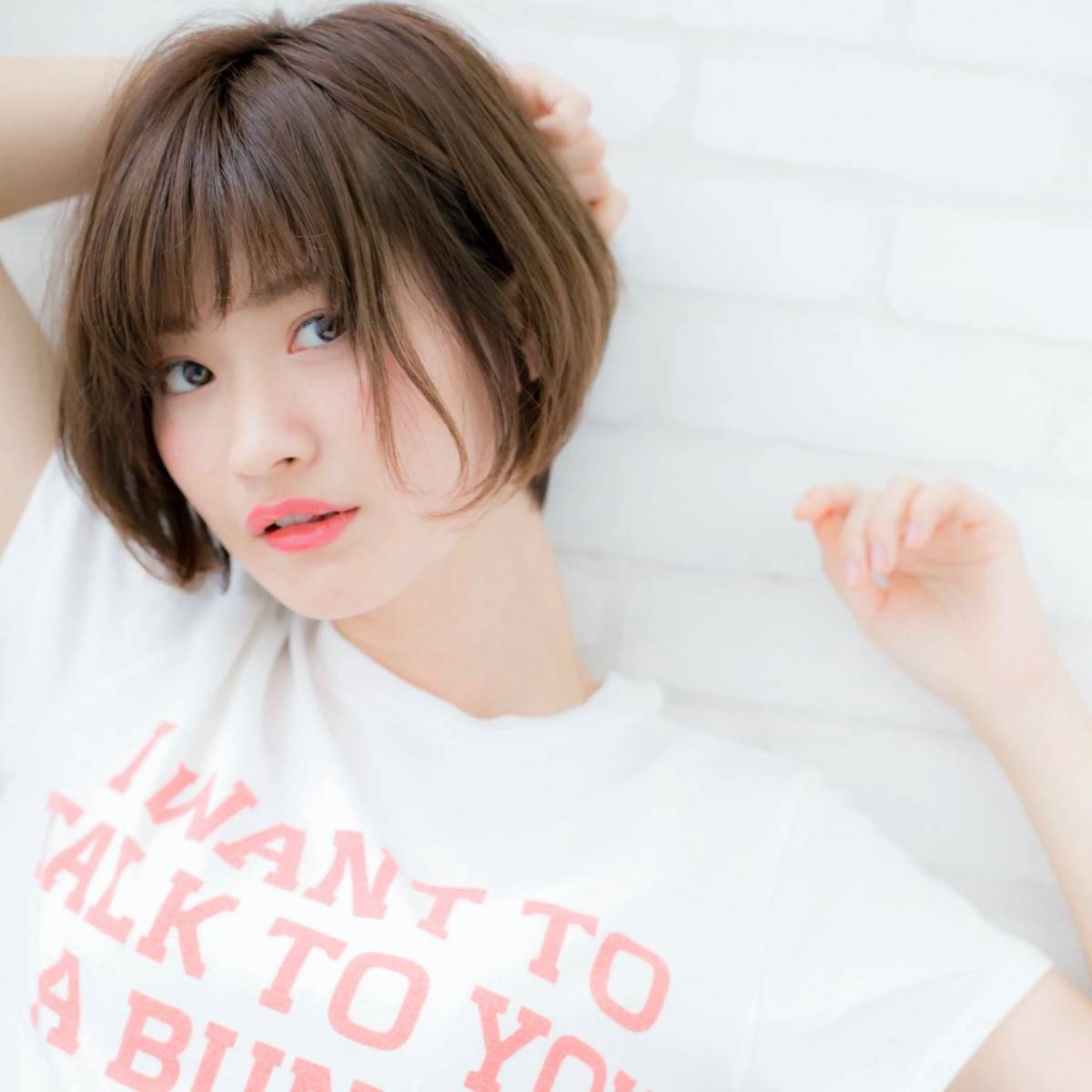 ひし形シルエットショート