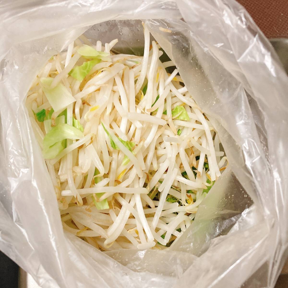 JAグループ公式の「❤もやしとキャベツと花小エビのとりあえず❤」のレシピ