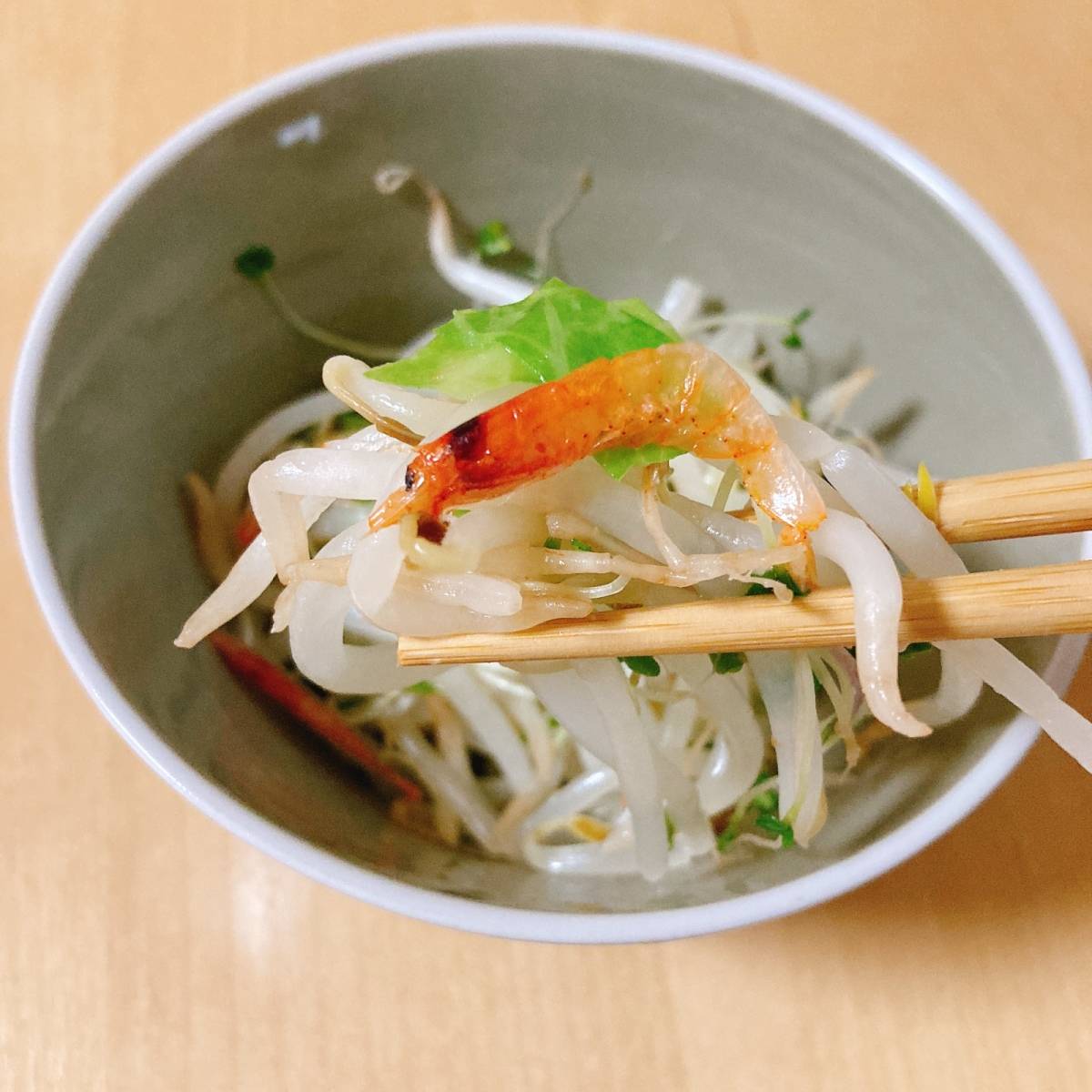 JAグループ公式の「❤もやしとキャベツと花小エビのとりあえず❤」のレシピ