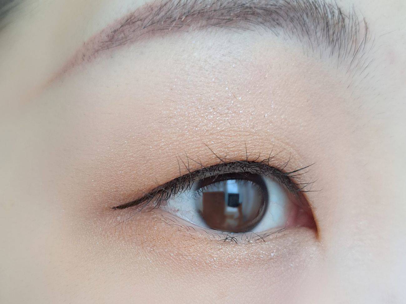 エテュセ アイエディション (カラーパレット) 19 フェイバリットベージュの仕上がり