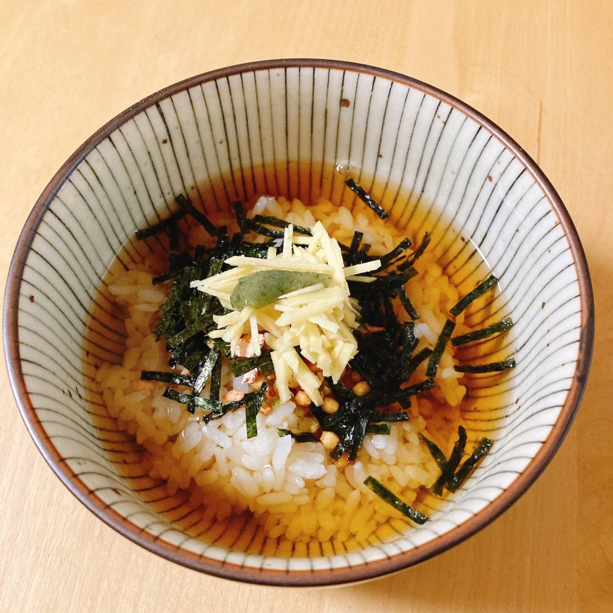 永谷園公式の「刻み薬味茶づけ」のレシピ