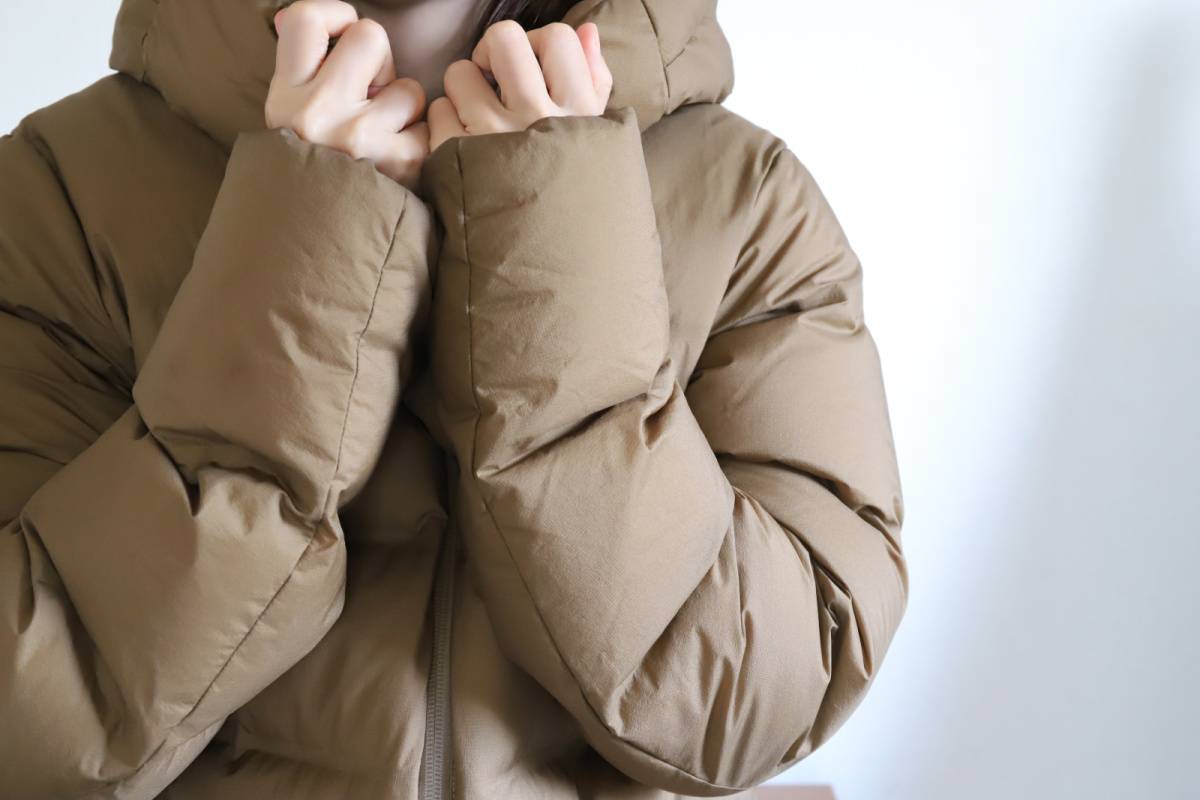  ダウンロード済み ダウンジャケットを着た女性