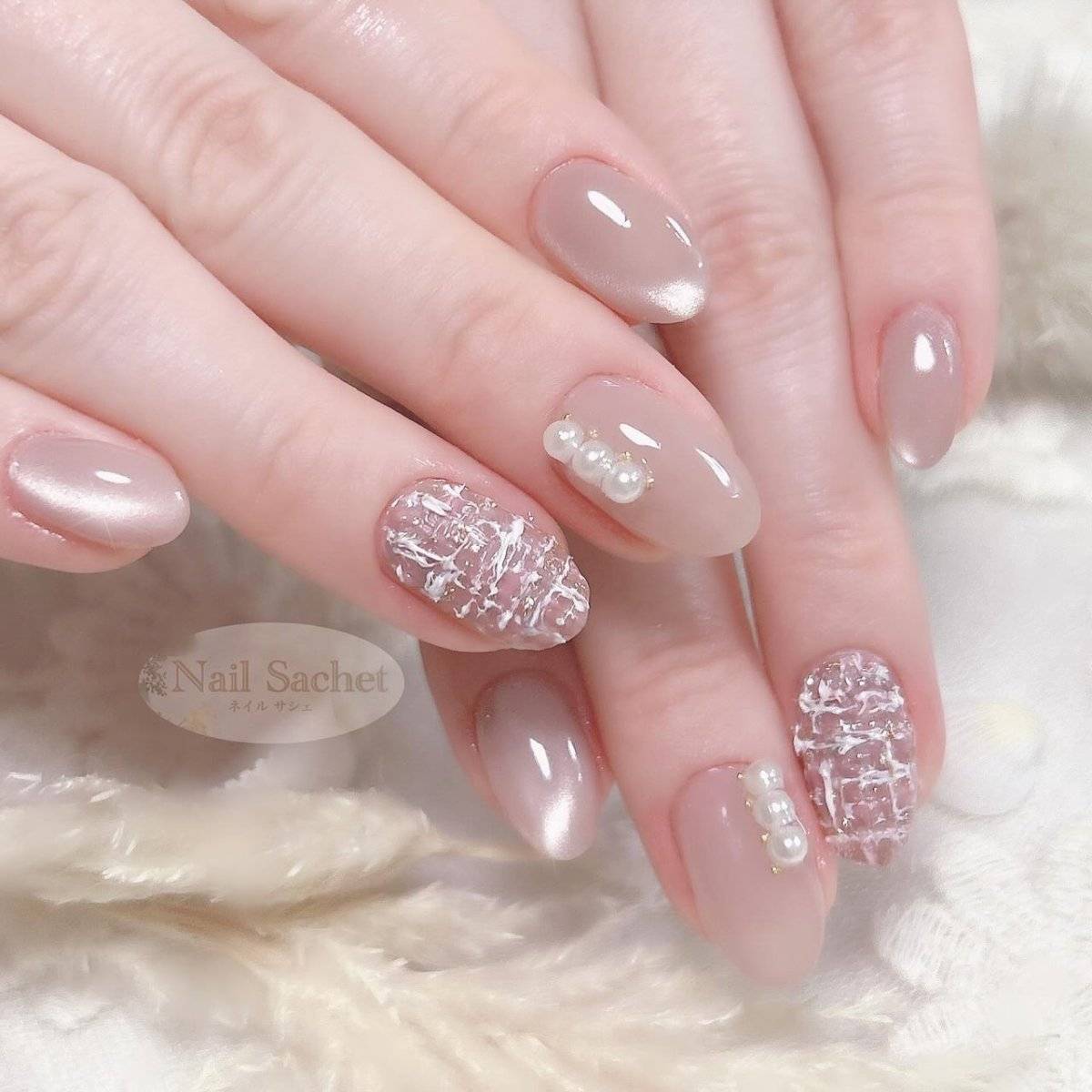 モーヴピンクネイル