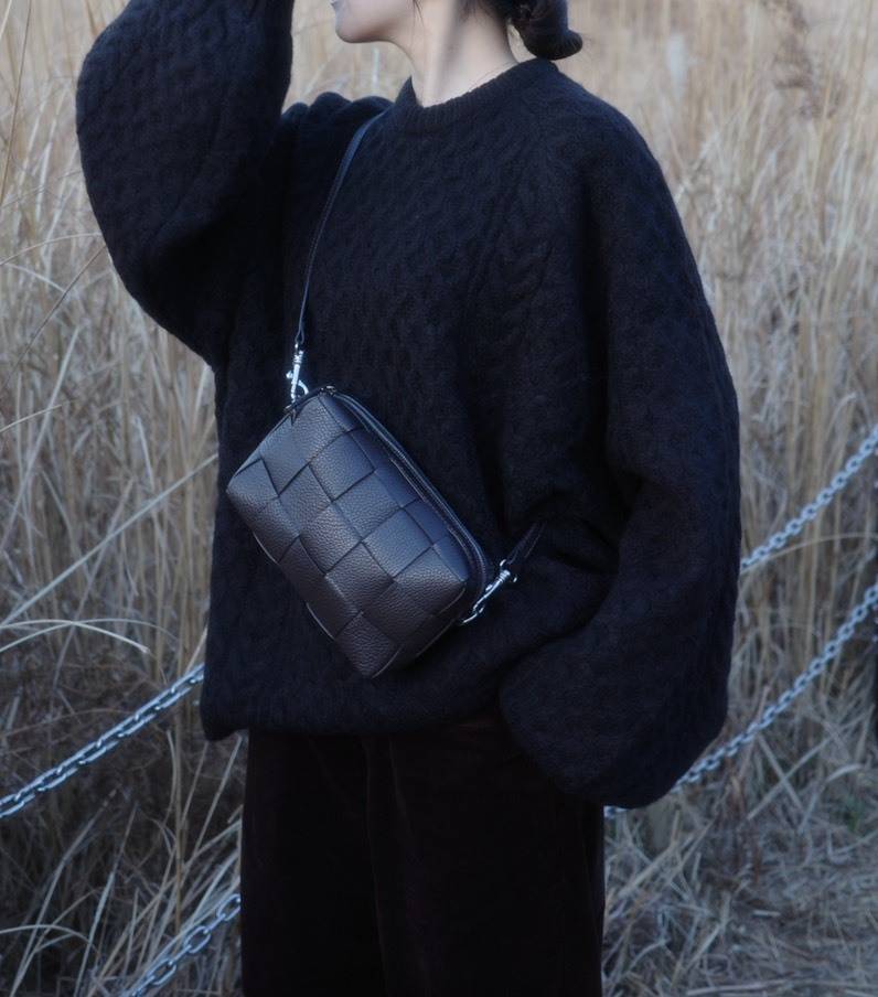 セレクトモカ「オーバーサイズハニカムニット」