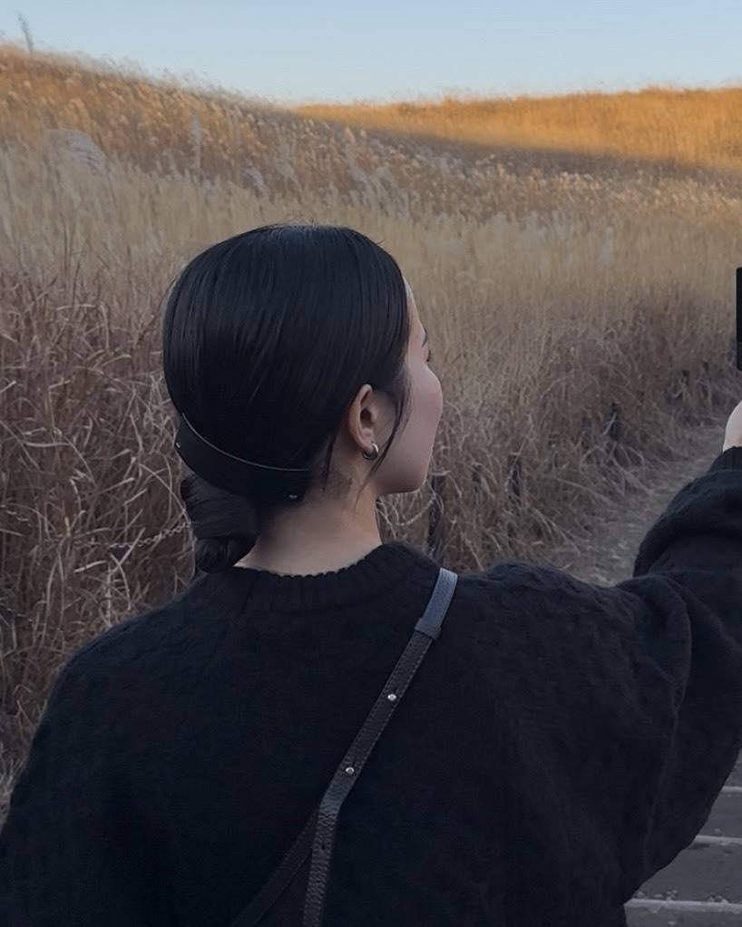 ヘアバレッタ着画