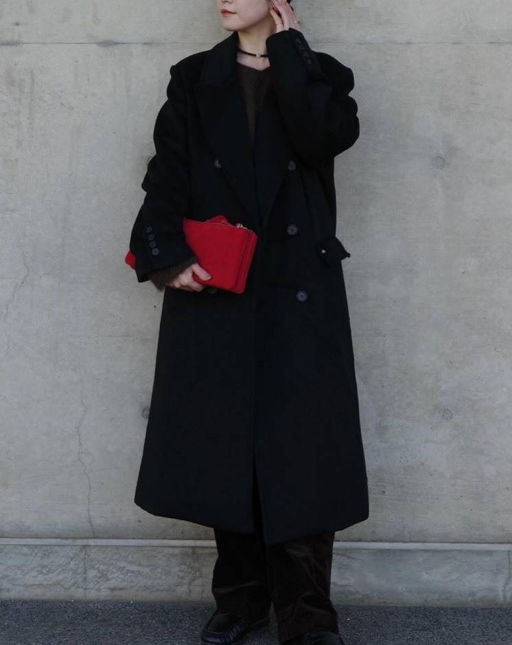 folnuaのウールオーバーコート
