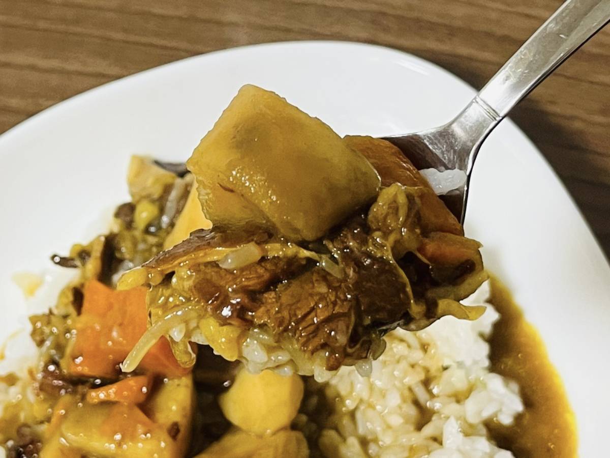 甘口で和風だしの効いた優しい味わい……♡