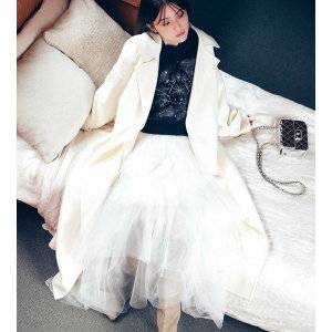 冬の「チュールスカート」はおかしい？おしゃれで旬な着こなし術