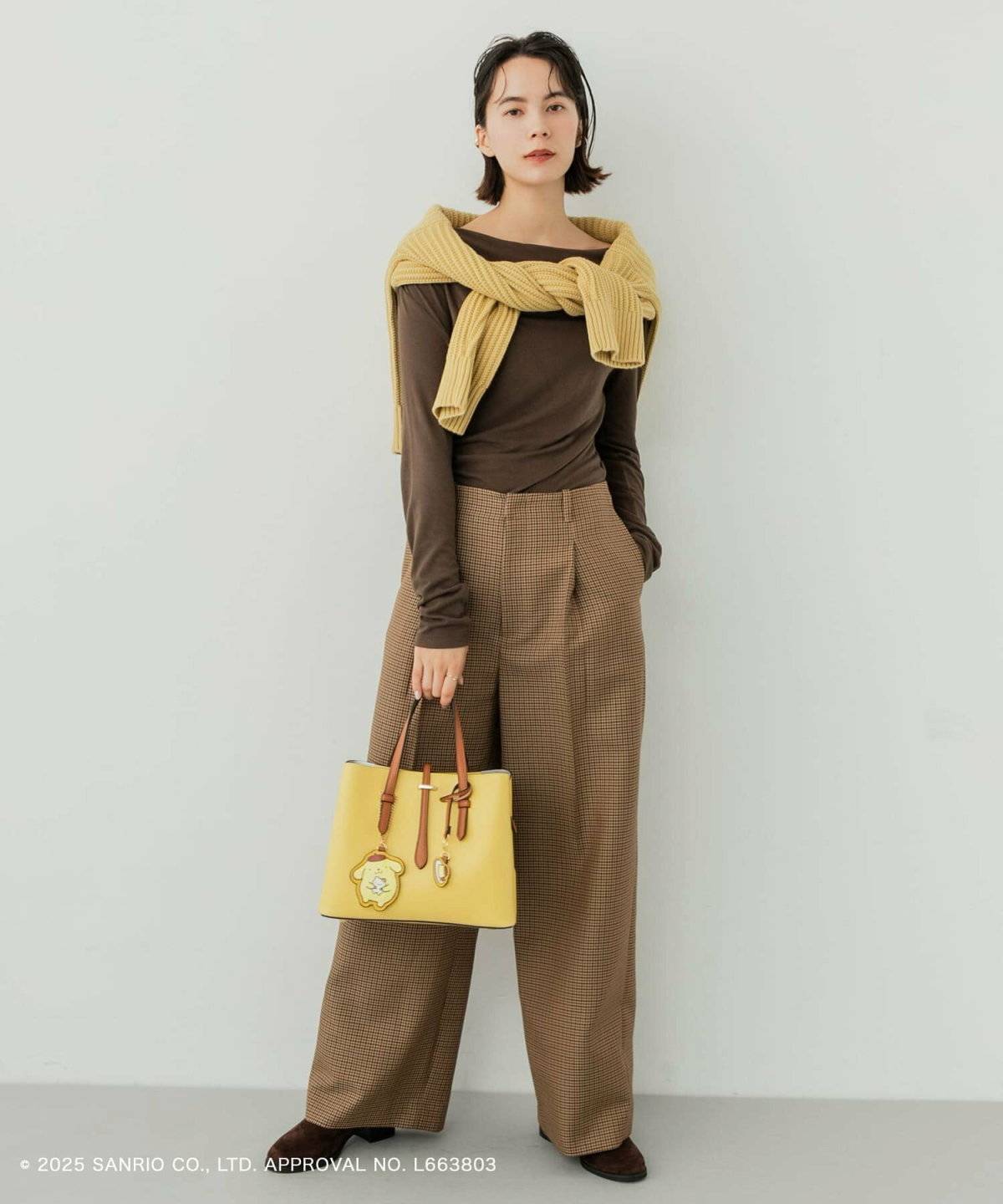 イエローリンクコーデ