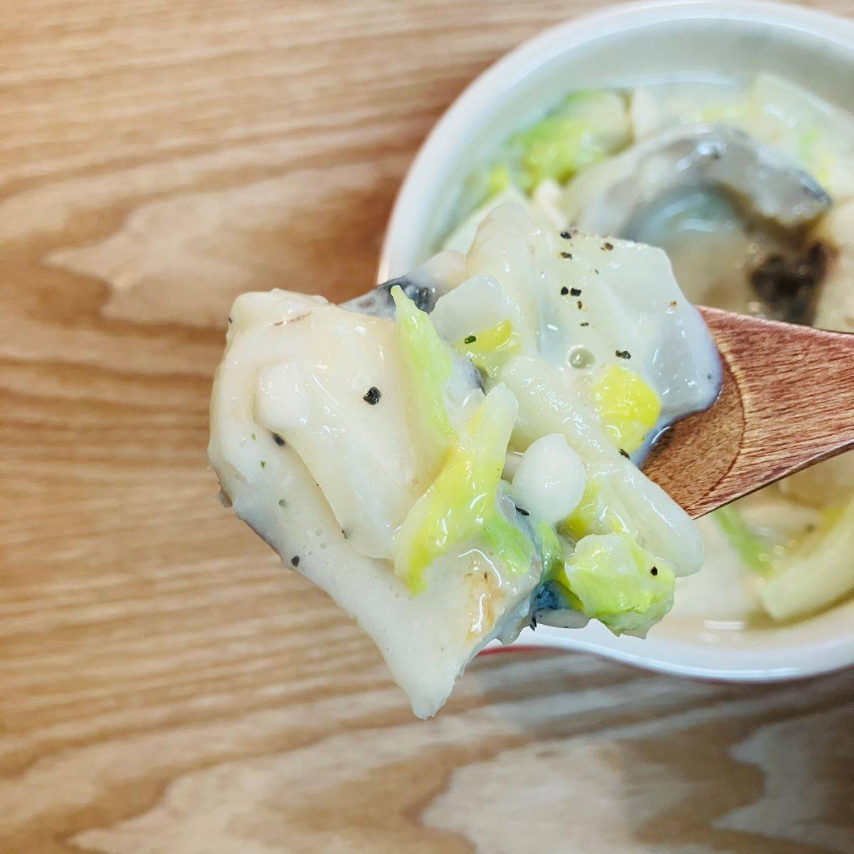 JAグループ公式の「冬にぴったり！ホタテと白菜のクリーム煮」のレシピ