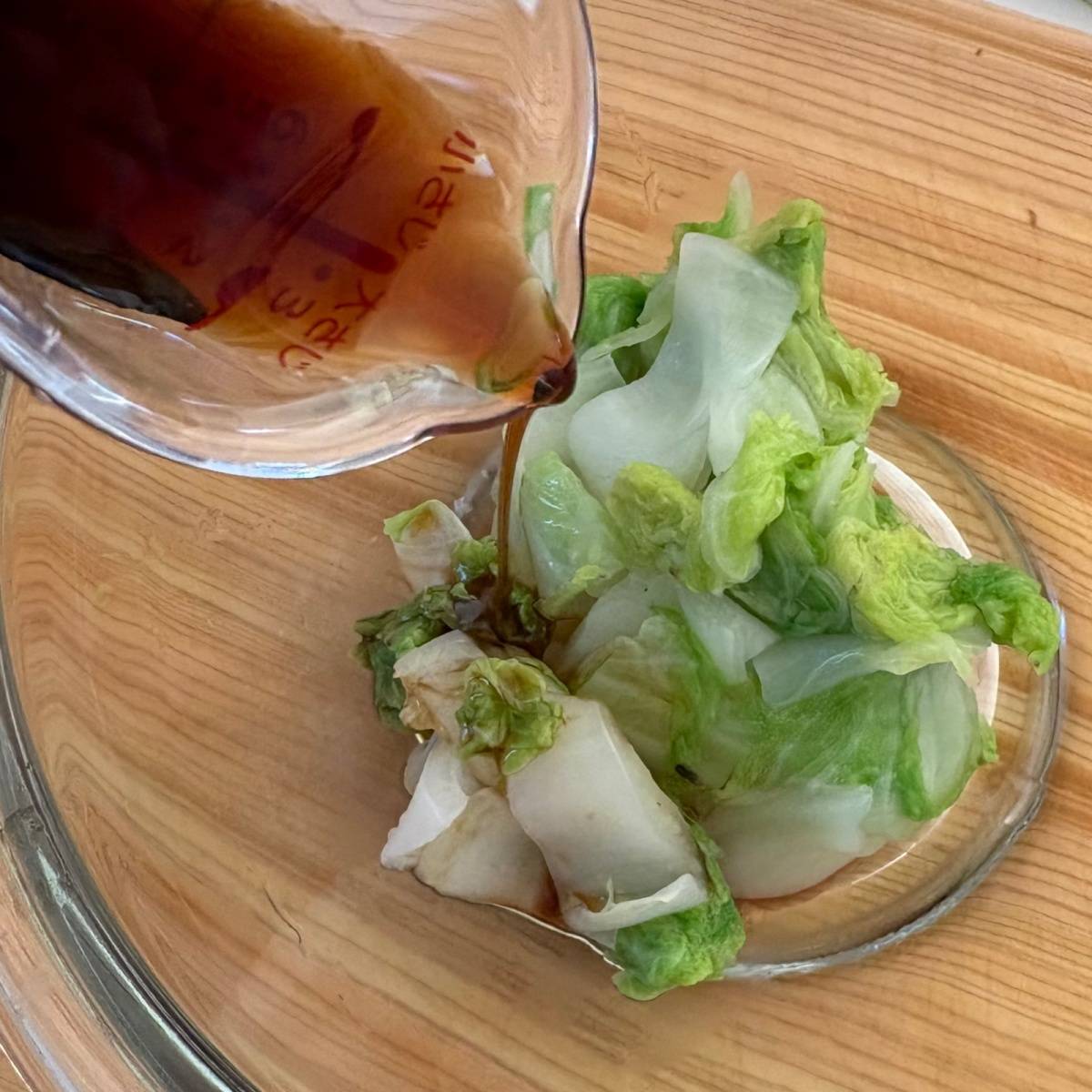 JAグループ公式の「白菜の子持ち昆布和え」のレシピ