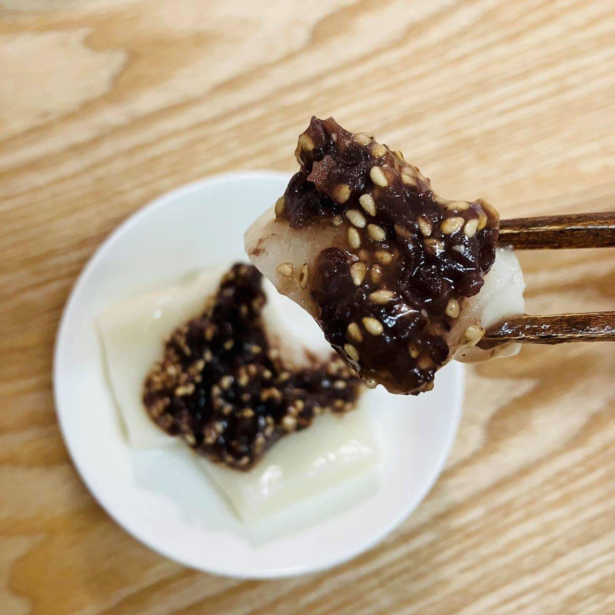 サトウ食品公式の「あんこもち」のレシピ