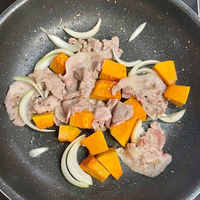 JAグループ公式の「長野県「カボチャと豚肉の煮つけ」JAグリーン長野女性部　篠ノ井総支部」のレシピ