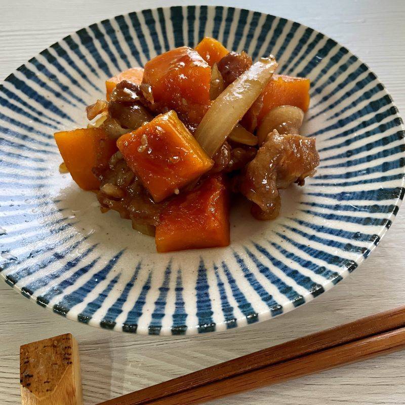JAグループ公式の「長野県「カボチャと豚肉の煮つけ」JAグリーン長野女性部　篠ノ井総支部」のレシピ