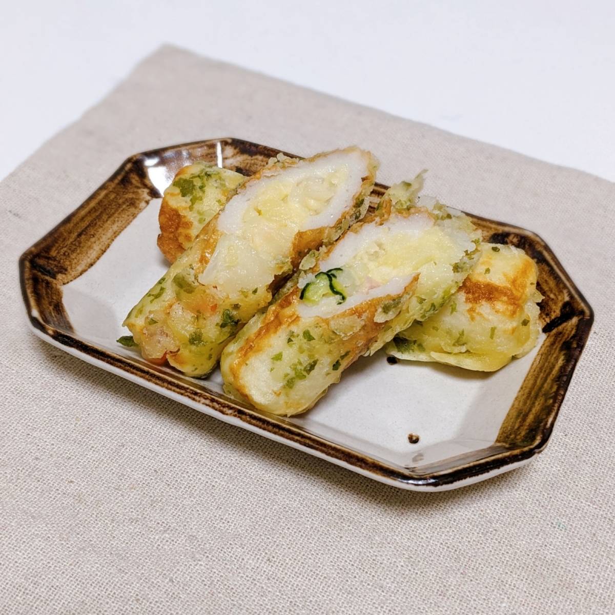 ニッスイ公式の「活ちくわのポテトサラダ揚げ」のレシピ