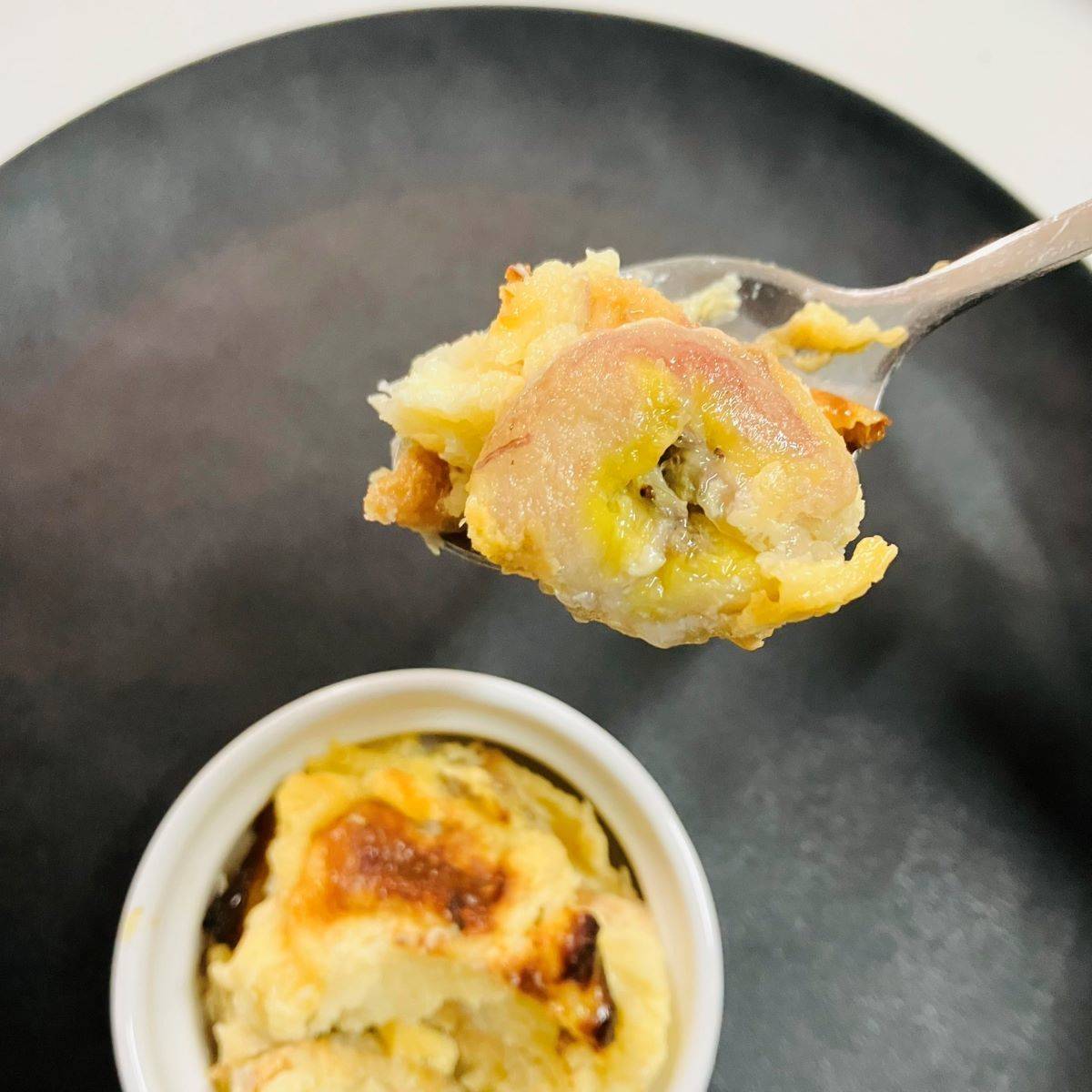 フジパン公式の「フジパン管理栄養士考案！ バナナパンプリン」のレシピ