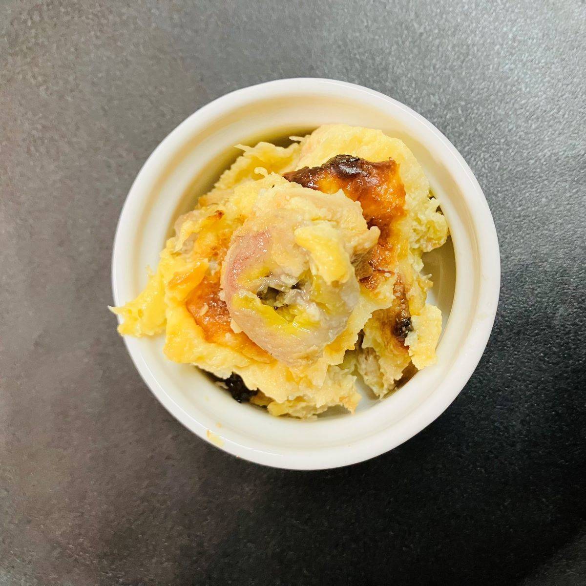 フジパン公式の「フジパン管理栄養士考案！ バナナパンプリン」のレシピ