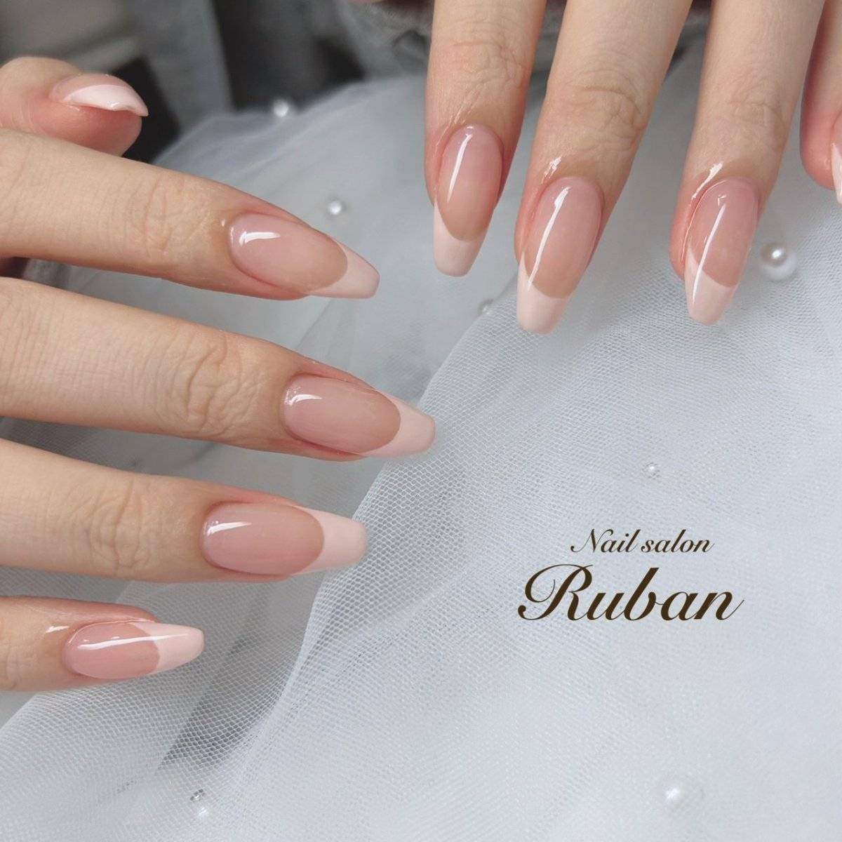 ミルキーピンクネイル